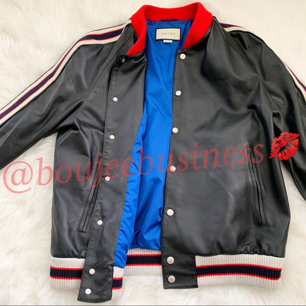 GUCCI Authentic Hollywood Leather Jacket - Picture 5 of 8